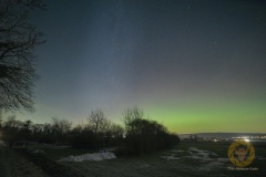 Polarlichter im Wisentgehege Springe