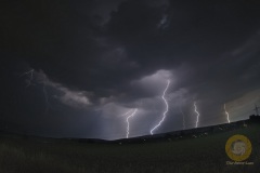 Gewitter jenseits des Deisters
