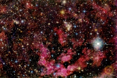 Nebelgebiet um Sadr im Sternbild Schwan. First Light für RC-Teleskop: 37 Bilder mit 120 Sekunden, ISO 6400, 920 mm, F 6,0 (0,67 Reducer) an D850 auf EQM35 Pro mit MGEN3