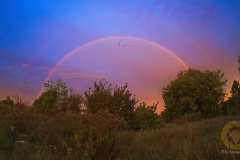 Doppelregenbogen in Brandenburg