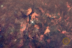 51 Bilder mit 3 Minuten ISO 800, 135 mm, F 2,0 an EOS 60Da auf Skyguider Pro mit MGEN3. Je 15 Flats, Darkflats,Biases, 9 Darks