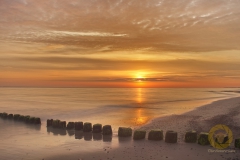 Polnischer Ostseestrand bei Gaski