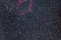Herznebel im Sternbild Kassiopeia 40 Bilder mit 180 Sekunden, ISO 640, 300 mm, F 2,8 an Nikon D850 auf EQM 35 Pro