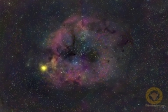 82 Bilder mit 90 Sekunden, ISO 800, 300 mm, F 2,8 qn Nikon Z6 auf Skyguider Pro, MGEN3 auroguiding. Je 20 Flats, Biases, Darkflats und 7 Darks