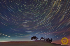 Startrails am Voßberg