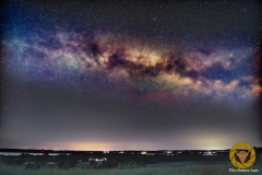 Drei-Seen-Blick bei Nacht, Uckermark