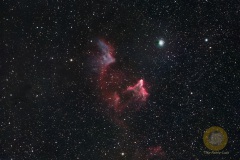 IC59, Geist der Kassiopeia, Vespera, Eispfad, 139 Minuten Gesamtbelichtungszeit