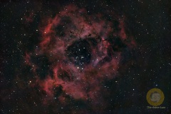 NGC2244 Rosettennebel im Einhorn, Vespera, 44 Minuten Gesamtbelichtungszeit, Eispfad