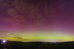 Polarlichter über dem Deister