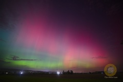 Polarlichter über dem Deister