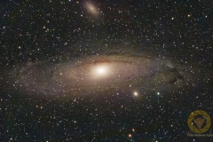 M31 Andromeda, Vespera, Groß Schönebeck, 84 Minuten Gesamtbelichtungszeit