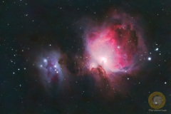 Januar Orionnebel, M42, Gülpe. 66 Bilder mit 60 Sekunden, ISO 640, APO540 an D5300a auf EQM 35 Pro, MGEN3, 21 Darks, je 20 Flats, Darkflats, Biases