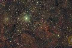 IC 1396, Elefanbtenrüsselnebel, Groß Schönebeck, Vespera aus gestacktem Tif, 124 Minuten Gesamtbelichtungszeit