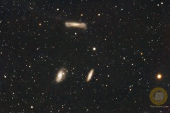 Leo Triplett, Eispfad, 52 Bilder mit 120 Sekunden, ISO 5000, Apo 540 mm an D5300a, auf EQM35 Pro, Autoguiding MGEN3, 28 Darks, je 20 Flats, Darkflats, Biases