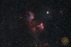 IC59, Geist der Kassiopeia, Vespera, Eispfad, 139 Minuten Gesamtbelichtungszeit