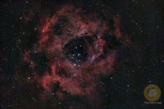 NGC2244 Rosettennebel im Einhorn, Vespera, 44 Minuten Gesamtbelichtungszeit, Eispfad
