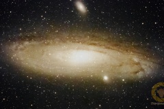 Andromeda im Wildpark Schorfheide, Vespera mit 90 Minuten Gesamtbelichtungszeit