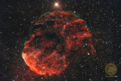 IC443, Quallennebel, Eispfad: 23 Bilder mit 300 Sek., ISO 8000, RC6 920 mm an D5300a auf EQ6, MGEN3 Autoguiding, 9 Darks, je 20 Flats, Darkflats, Biases. 
und 24 Bilder Duonarrowband Ha und O3 mit 300 Sekunden, ISO 8000, D5300a, RC 6 mit 920 mm, dazu 40 Bilder RGB für Sterne mit 60 Sekunden auf EQ6, Autoguiding MGEN3 . 6 Darks, je 20 Flats, Darkflats, Biases. Insgesamt 4 Stunden und 35 Minuten