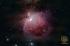 M42, Großer Orionnebel, Eispfad, Vespera, Gesamtbelichtungszeit 21 Minuten