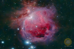M42, Großer Orionnebel, Vespera 399 Fotos, Gesamtbelichtungszeit 66 Minuten. 2 Nächte aus Januar und November 2025.