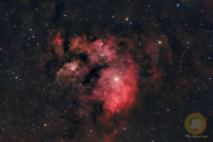 NGC 7822 im Kepheus. Groß Schönebeck, Vespera, 115 Minuten Gesamtbelichtungszeit