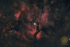 Gamma-Cygni-Komplex, Eispfad: First light für Askar 50 P, 190 mm an ASI071mc Pro, auf Skywatcher EQQM35 Pro. 137 Bilder mit 30 Sekunden, Gain 90, Offset 40, kein Guiding, keine Korrekturbilder. First Light für StellaVita-Steuerung
